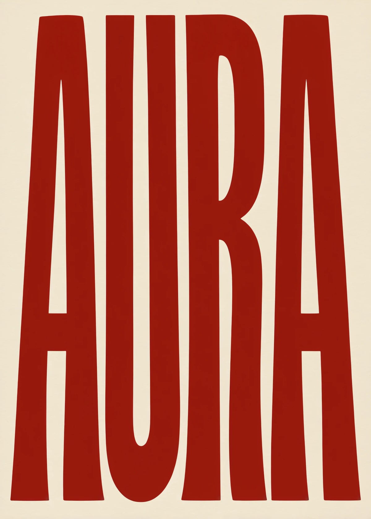 Aura tipografi