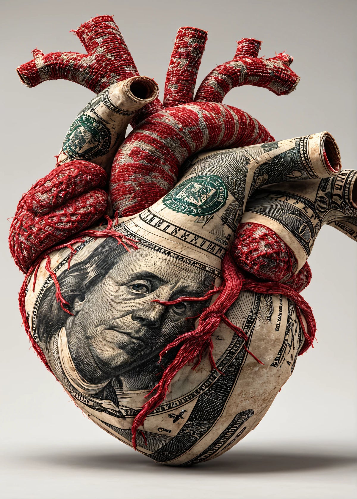 Banknotlardan anatomik kalp