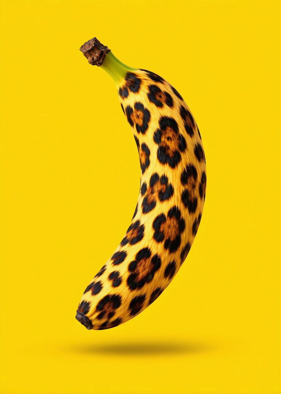 Leopar desenli muz
