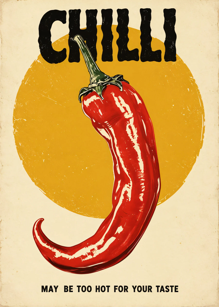 Chilli biber afişi