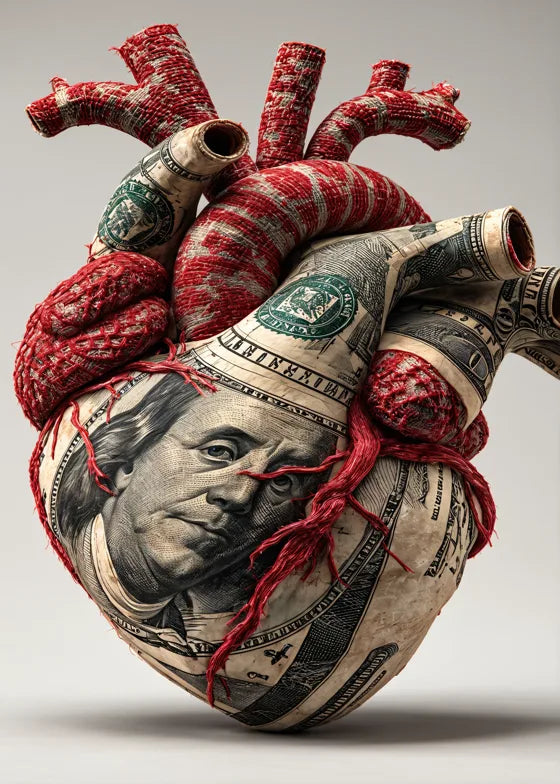 Banknotlardan anatomik kalp