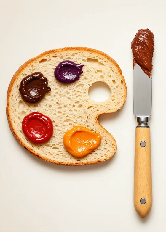 Ekmek boya paleti