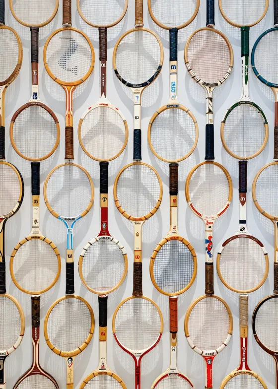 Eski tenis raketleri