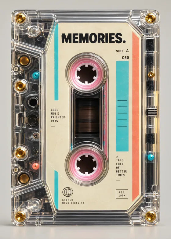 Şeffaf kaset Memories