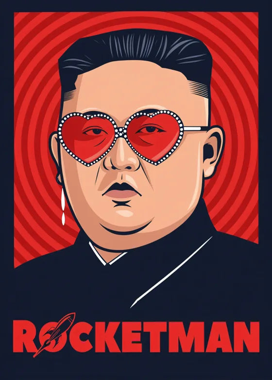Rocketman portre afişi